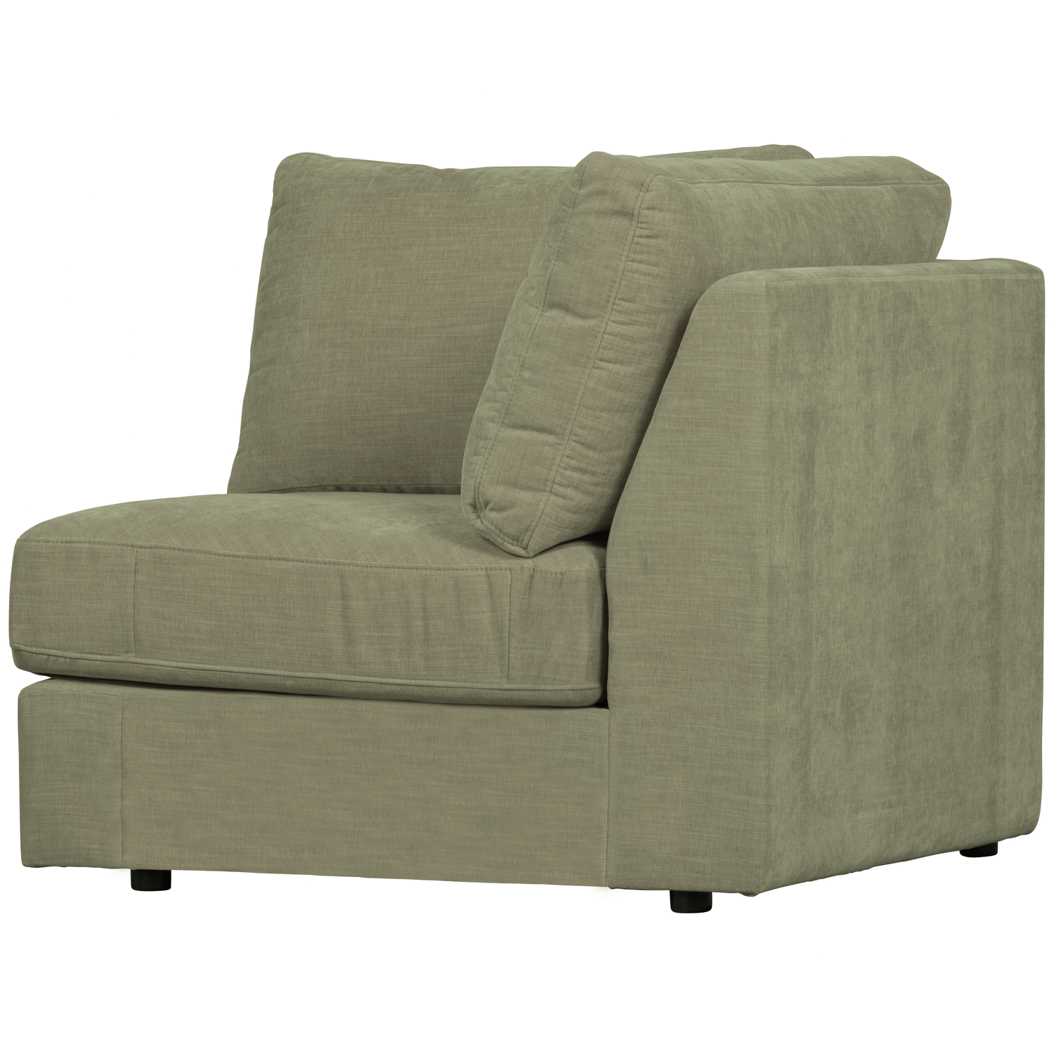 vtwonen Family Hoek Bank Element - Polyester - Groen