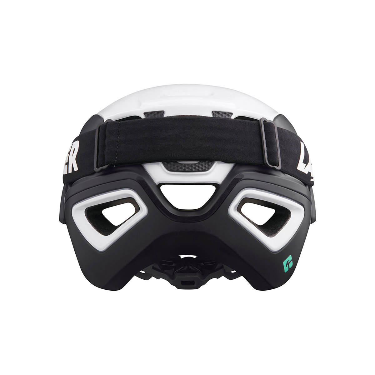 Lazer Jackal KinetiCore MTB Fietshelm Wit/Zwart