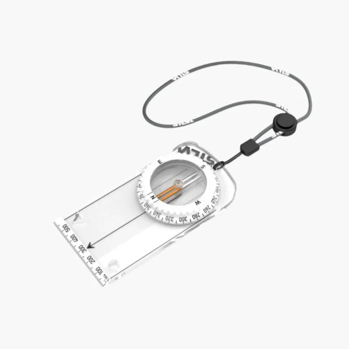 Silva Unisex Kompas og korttilbehør Spike Jet Classic Hvid
