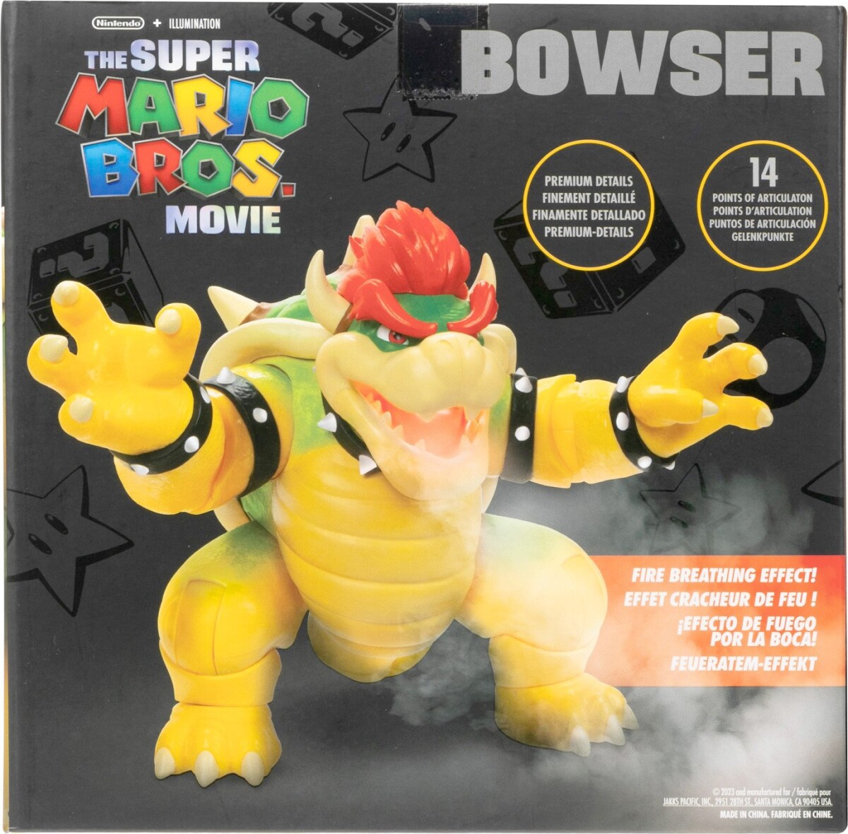 Bowser Figur - Super Mario - 18 CM