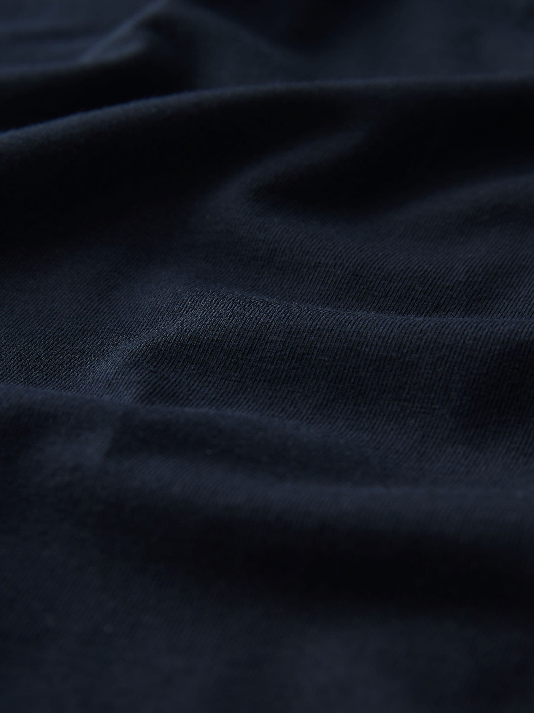 Donkerblauw - Polo met korte mouwen