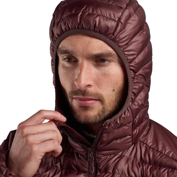 Doudoune randonnée MONTANE ICARUS HOODIE DARK GARNET
