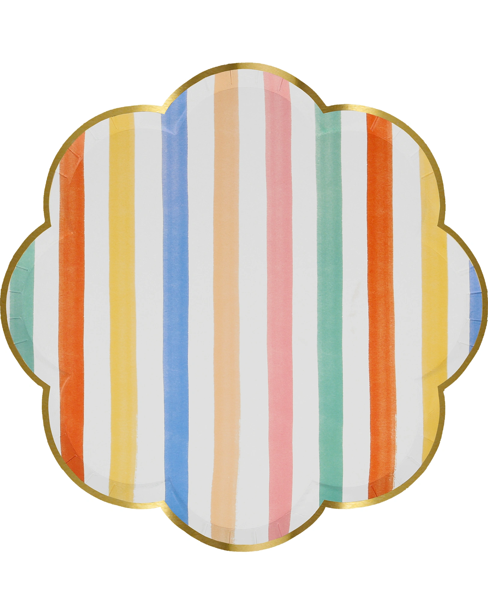 Pappteller COLOURFUL PATTERN 8er-Set