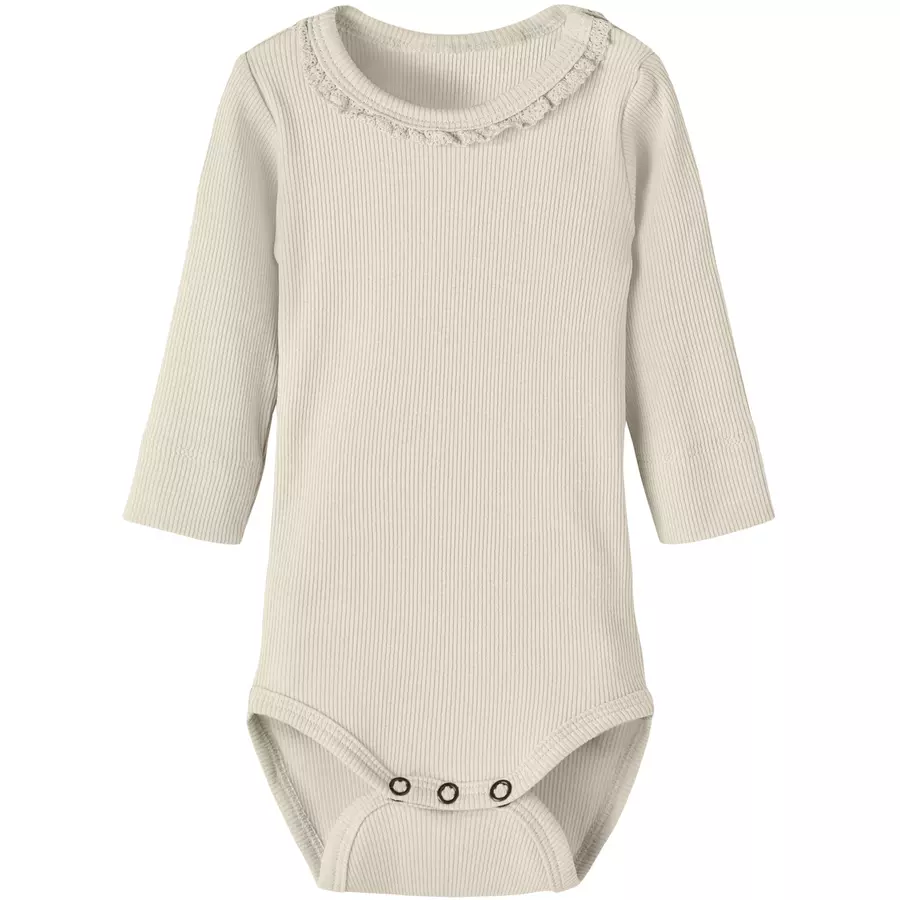 Lil'Atelier Langarmbody Nbfgago Turtledove