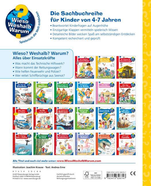 Alles über Einsatzkräfte / Wieso? Weshalb? Warum? Bd.65