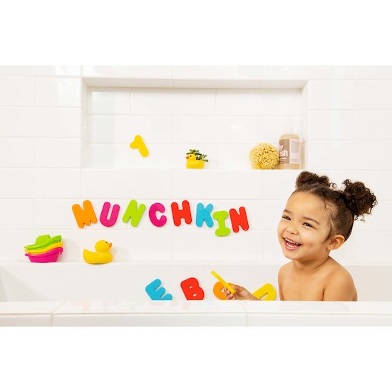 Lettres et chiffres pour le bain   de               Munchkin
