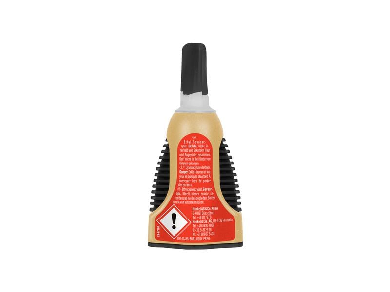 Pattex Sekundenkleber Flussig Matic 3 g, Transparent Flüssigkleber