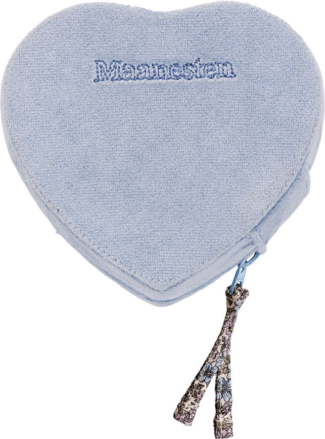 Maanesten Heart Jewelery Box Sky blue