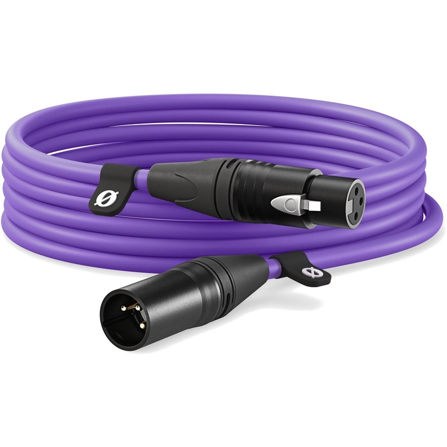 Rode XLR-6M Purple premium XLR-kabel 6 meter