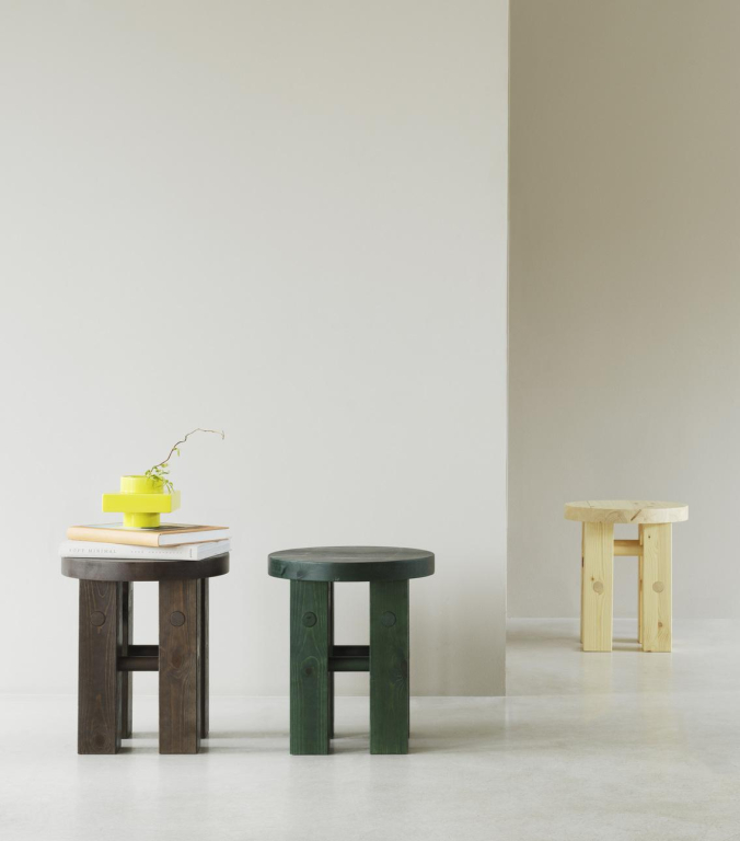Normann Copenhagen Fyr kruk donkerbruin