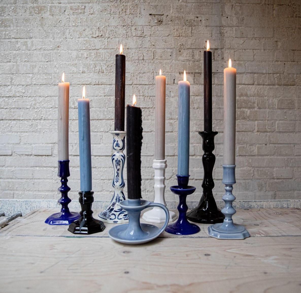 Royal Goedewaagen - Candle Holder 17x5,5cm - Frisian White