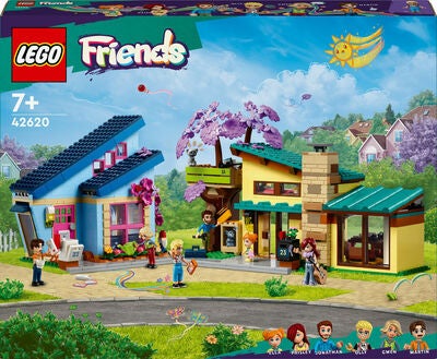LEGO Friends 42620 Olly og Paisleys hus