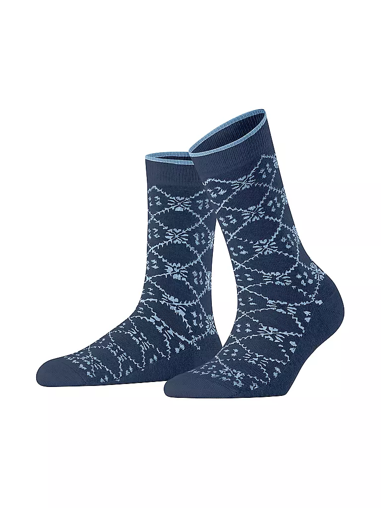 FALKE Socken RETRO SENSATION royal blue blau