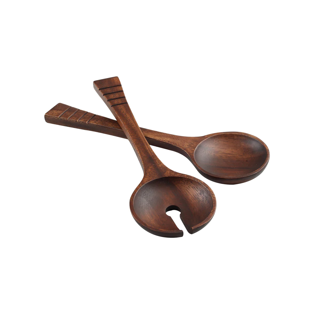 Couverts à salade 29 cm en acacia T&G Woodware