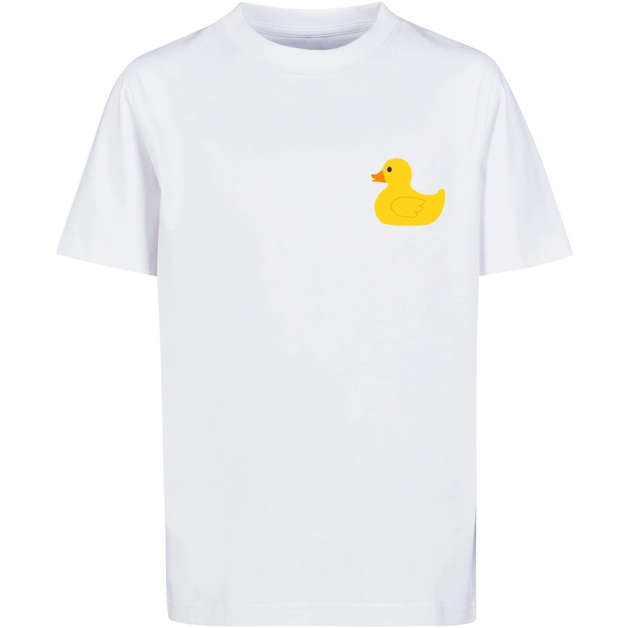 F4NT4STIC T-Shirt Yellow Rubber Duck TEE UNISEX weiß