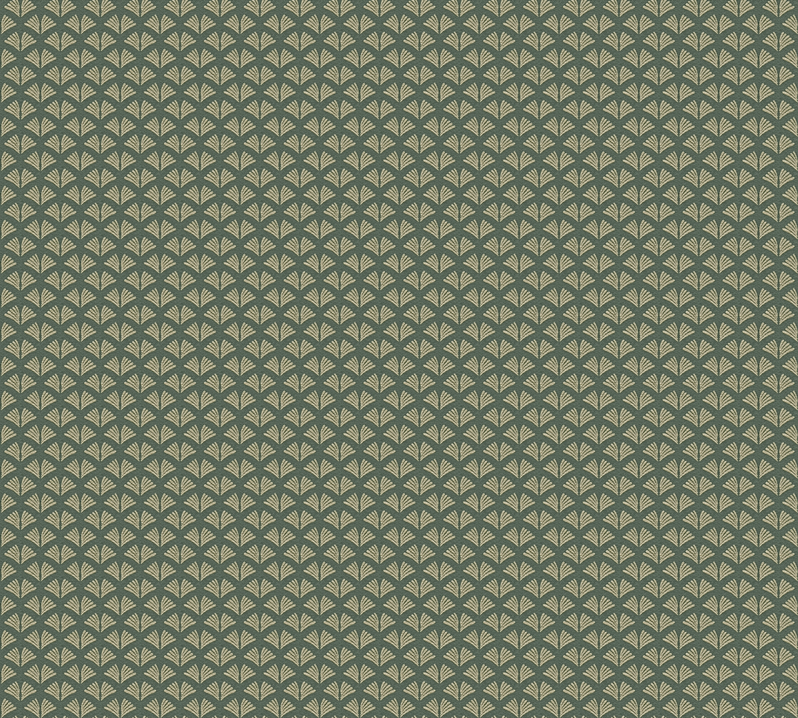 Vliestapete - grün-gold - Grafik - 10 Meter