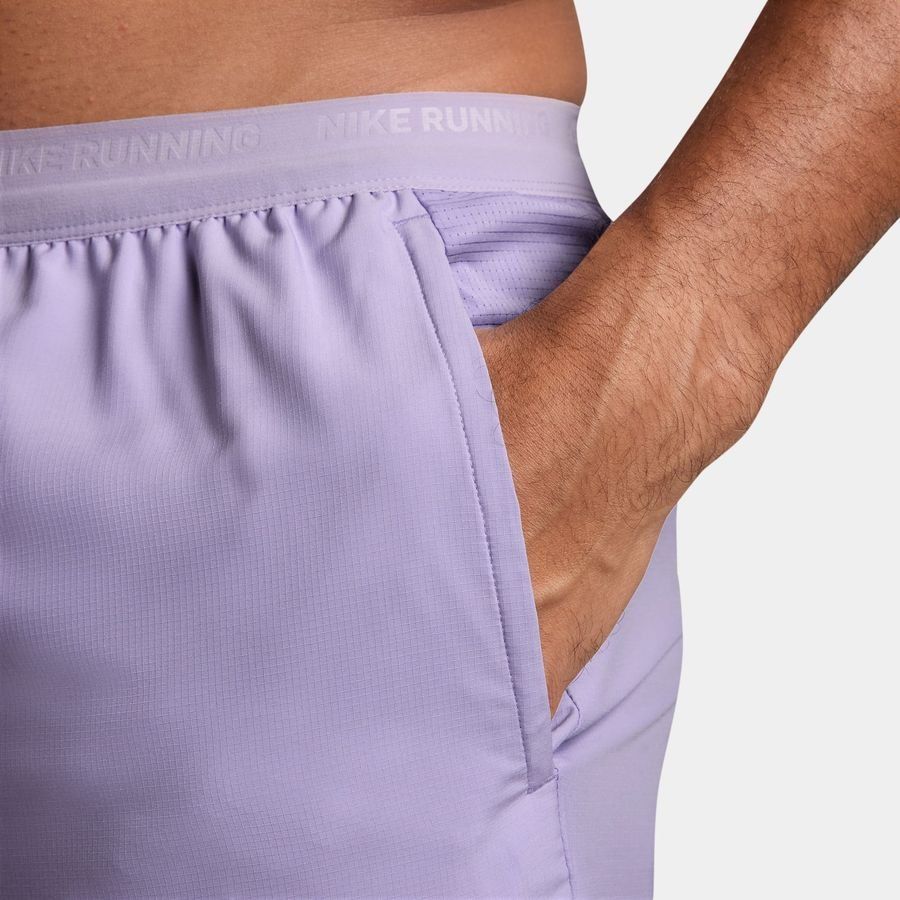Nike Short Running Dri-FIT Stride 7'' - Hydrangeas/Noir/Argenté
