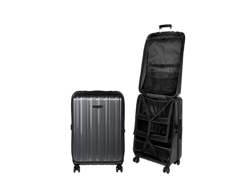 CASYRO Stand-Up Koffer Medium, 80L, Anthrazit Simplify your travel