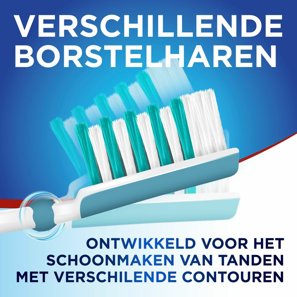 2x Aquafresh Tandenborstel Flex Interdental Medium3 stuks