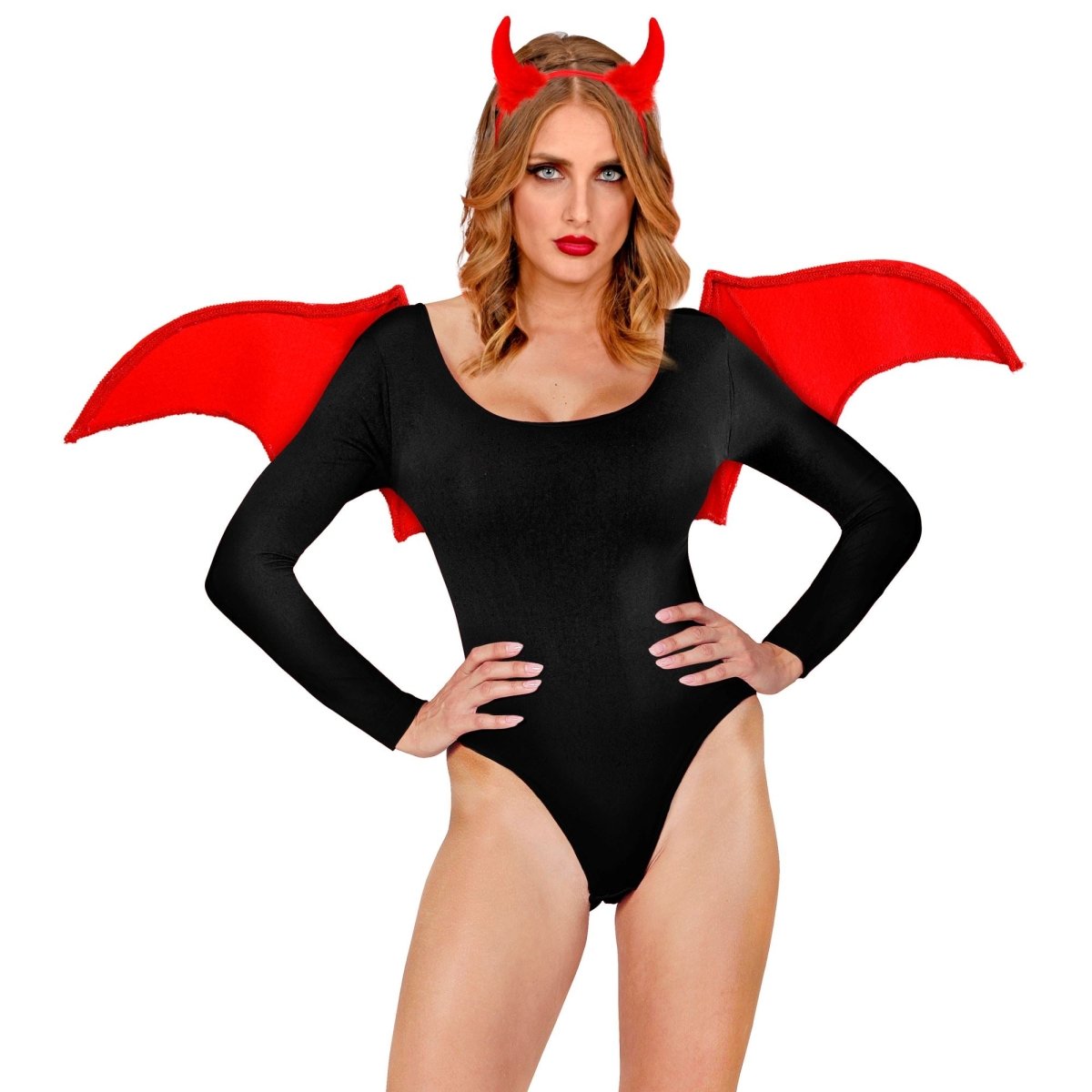 Halloween Accessoireset Rood Duivel 2 delig