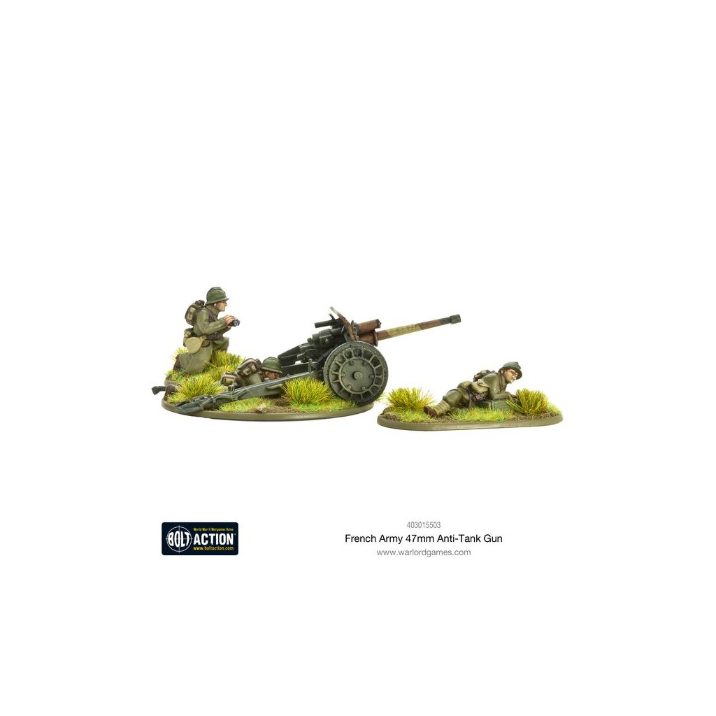 Bolt Action - French - 47mm Medium Anti-Tank Gun