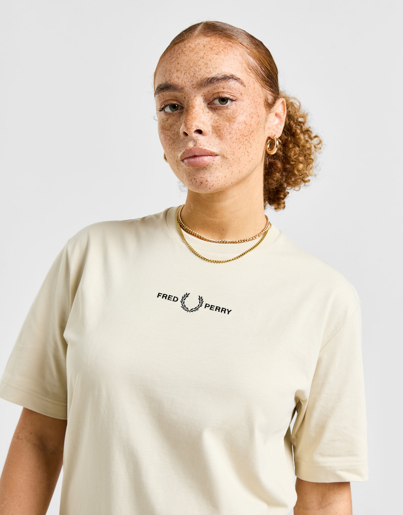 Fred Perry T-shirt Logo Femme