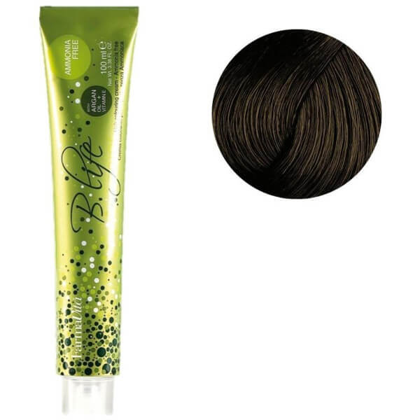 Coloration sans ammoniaque B.Life color 5.0 châtain clair Farmavita 100ML