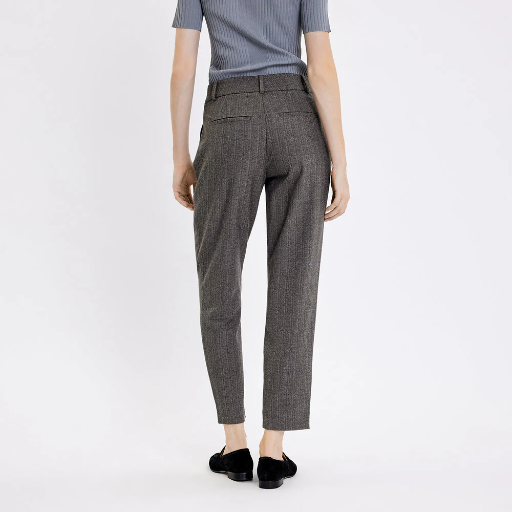 Five Units  KaisaFV Ankle bukser - Cool Taupe Melange