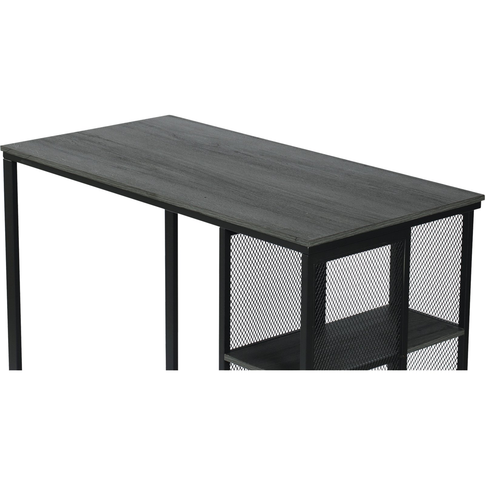 Bartisch Klara Dekor Eiche/dunkelgrau, 120 x 102,5 x 60 cm