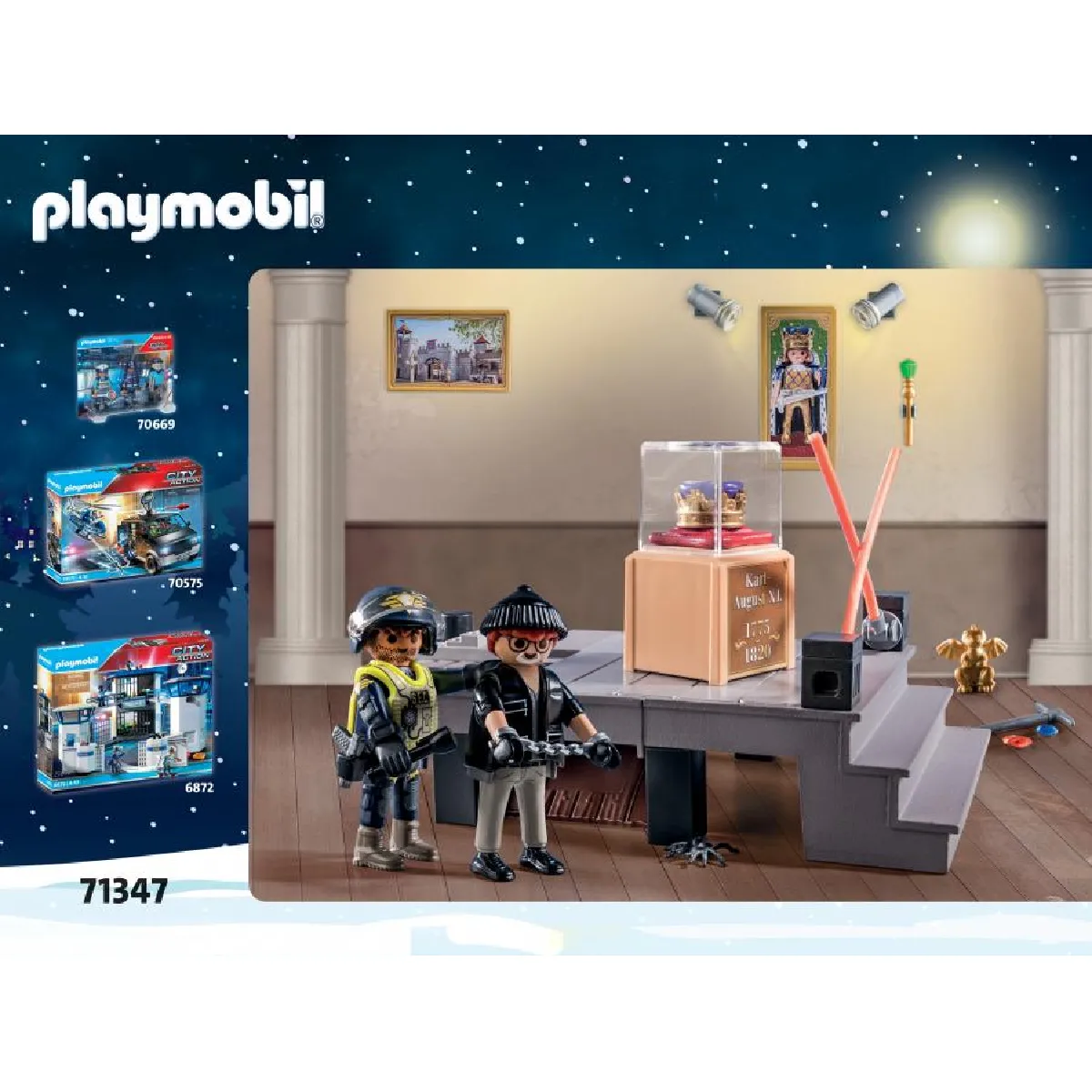 Playmobil® Playmobil 71347 Calendrier de l'Avent Police