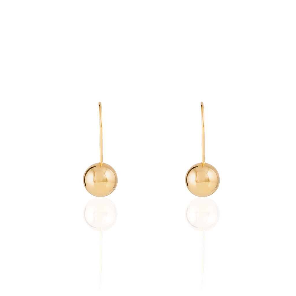 Boucles D'oreilles Pendantes Nohraae Plaqué Or Jaune