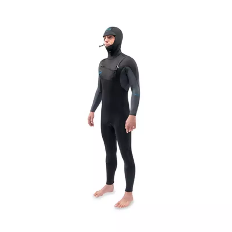 Combinaison intégrale DAKINE Quantum Chest Zip Hooded 5/4/3 Black/Grey