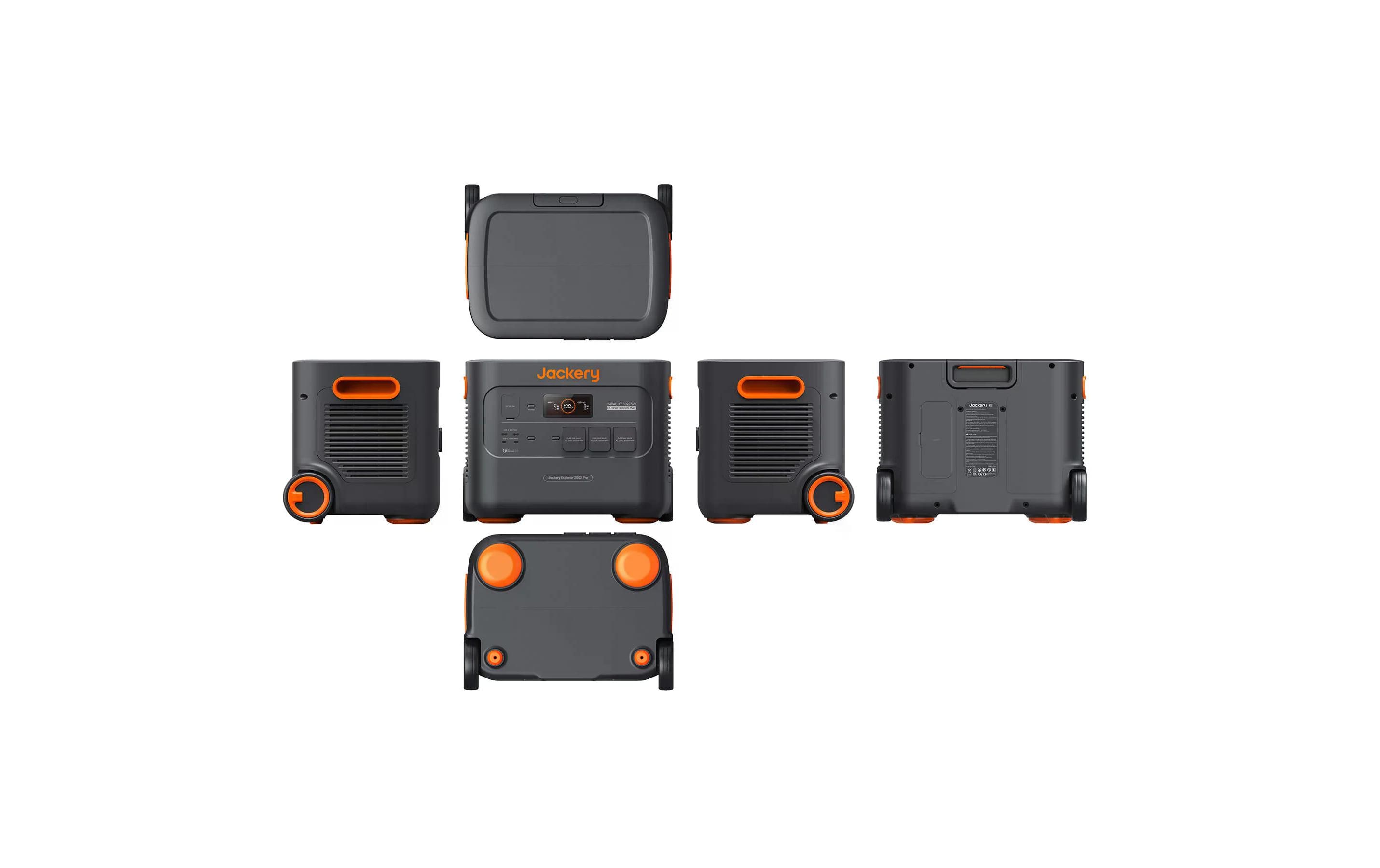 Power Station Explorer 3000 Pro, 3024 Wh<br>Tragbarer Stromgenerator mit Li-ion NMC Akku inkl. Schutzkit