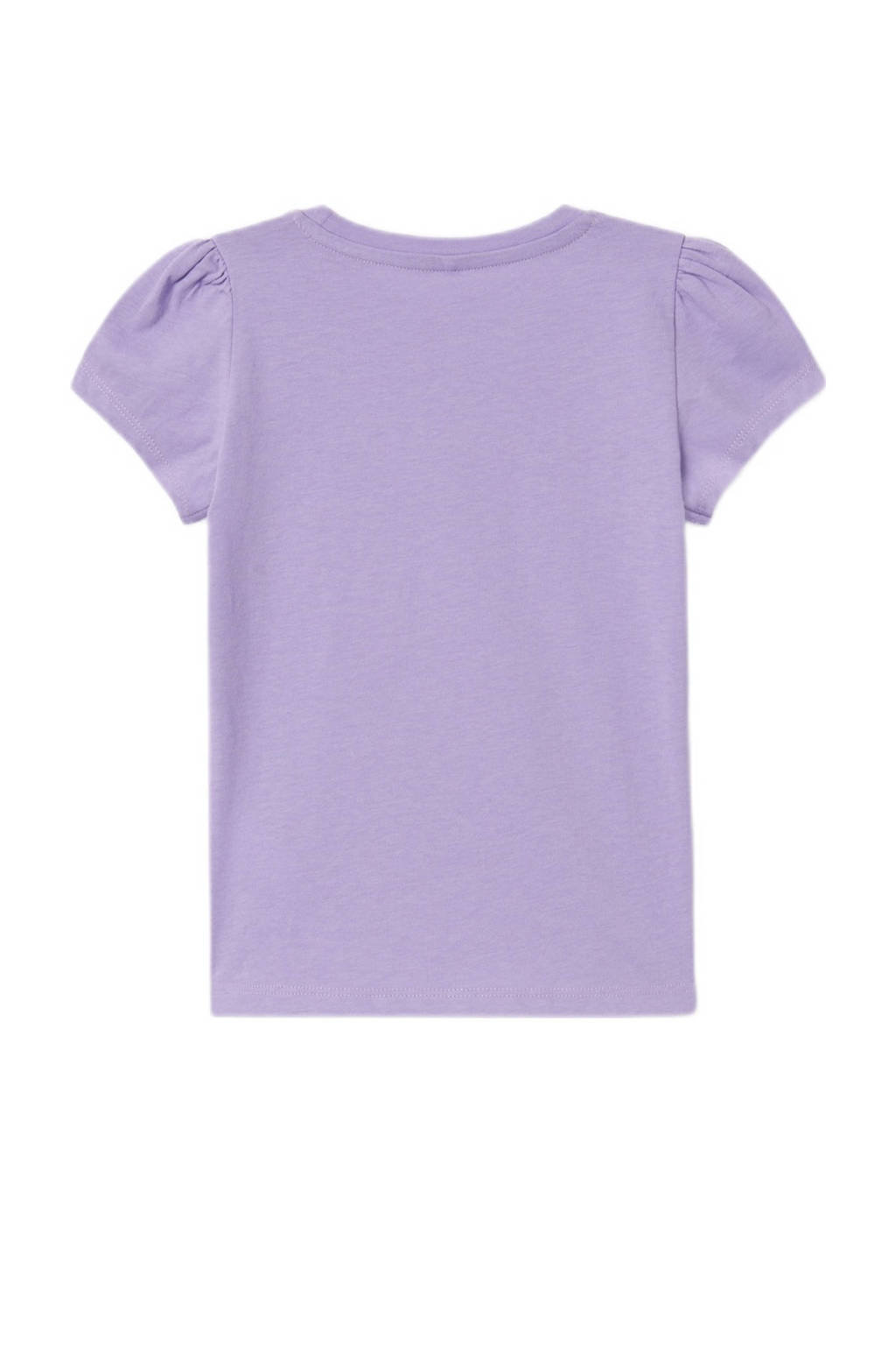 NAME IT T-shirt NMFPJUNGLE met printopdruk lila