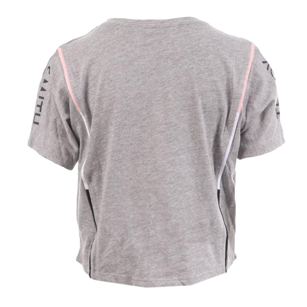 Teddy Smith T-shirt Gris Fille Teddy Smith Tisa