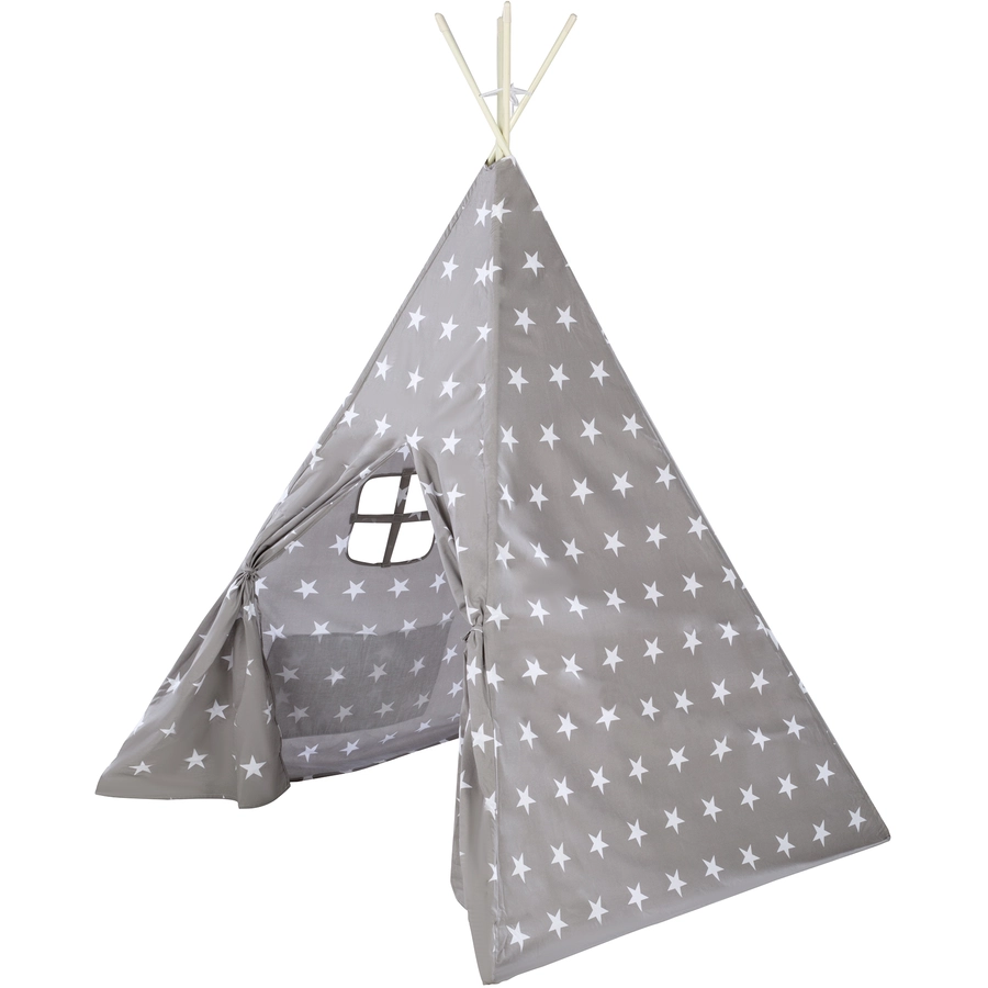 roba Indianerzelt Little Stars, grau