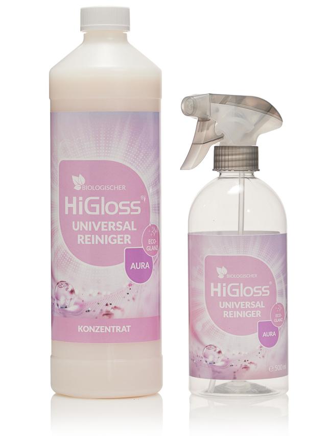 HiGloss Mikroben Biologischer Universalreiniger EcoGlanz 