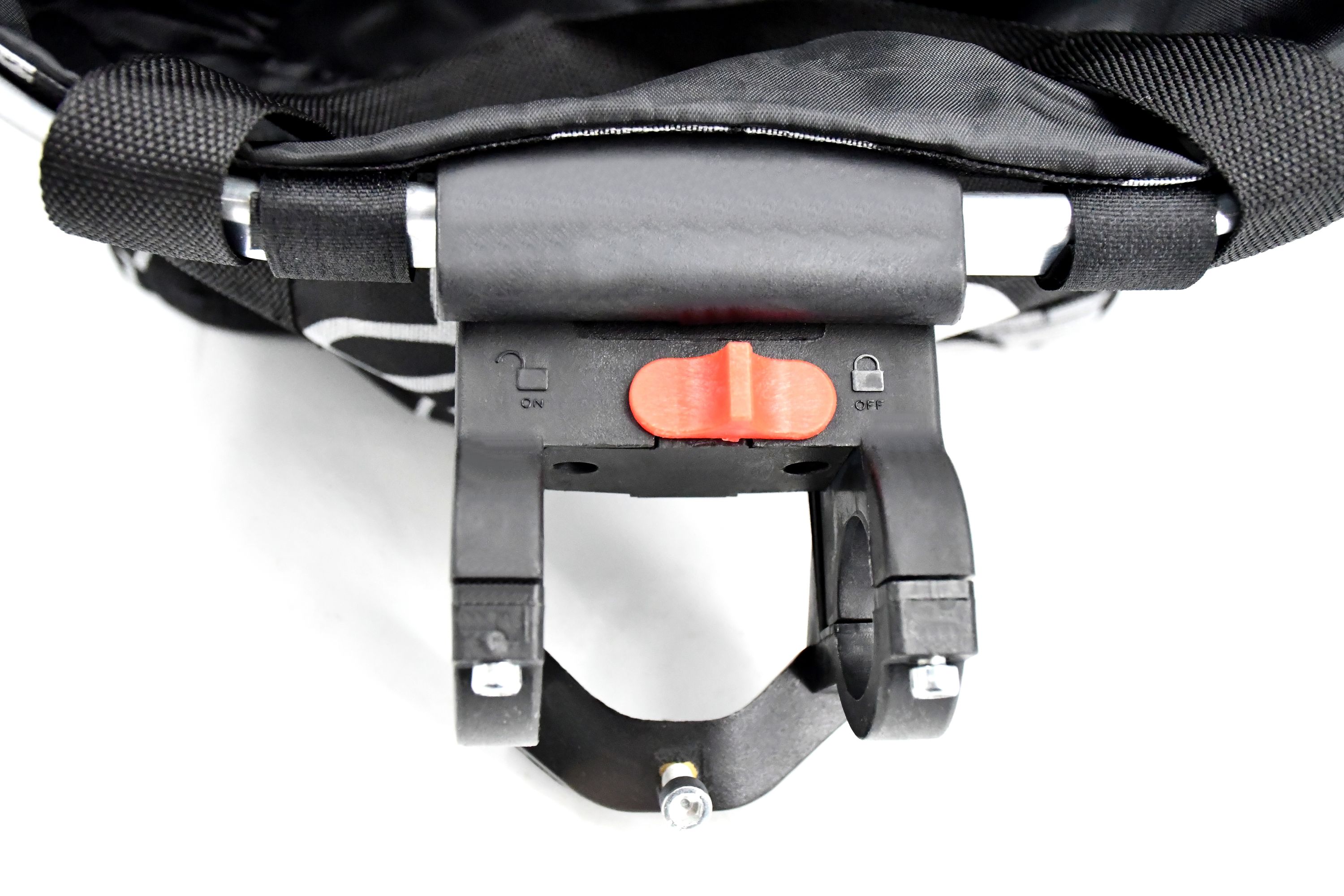 Velokorb vorne faltbar 33 x 27 cm schwarz