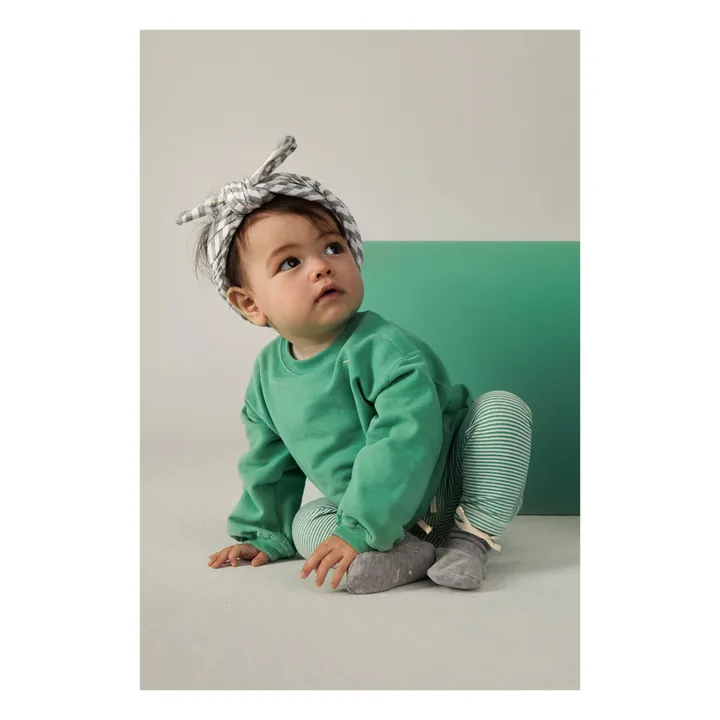 Gray Label Sweat Coton Bio | Vert Menthe
