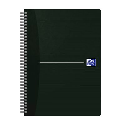 Oxford Office Essentials - Cahier à spirale B5 - 180 pages - points - disponible dans différentes couleurs