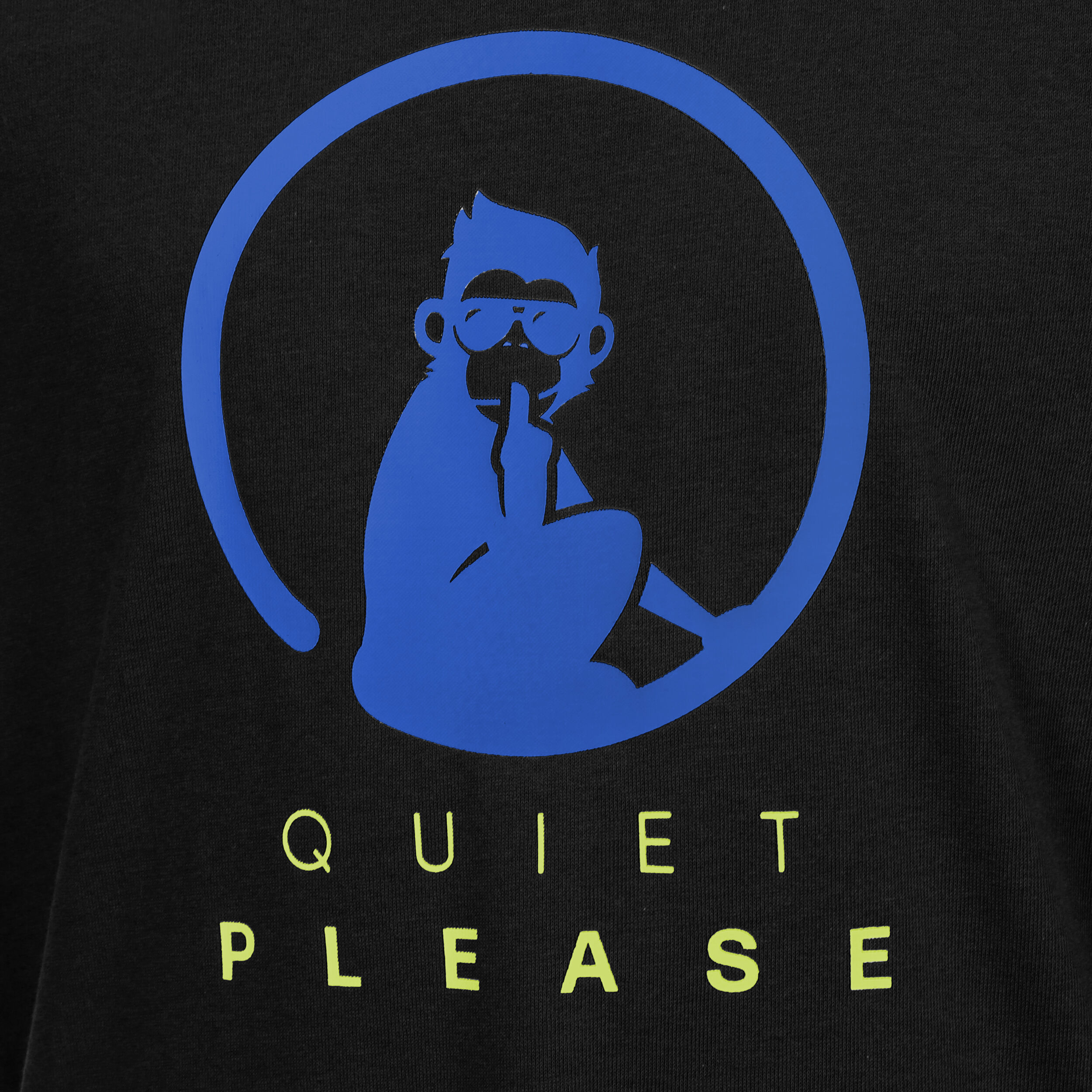 Quiet Please Advantage Logo T-shirt Garçons - Noir , Bleu