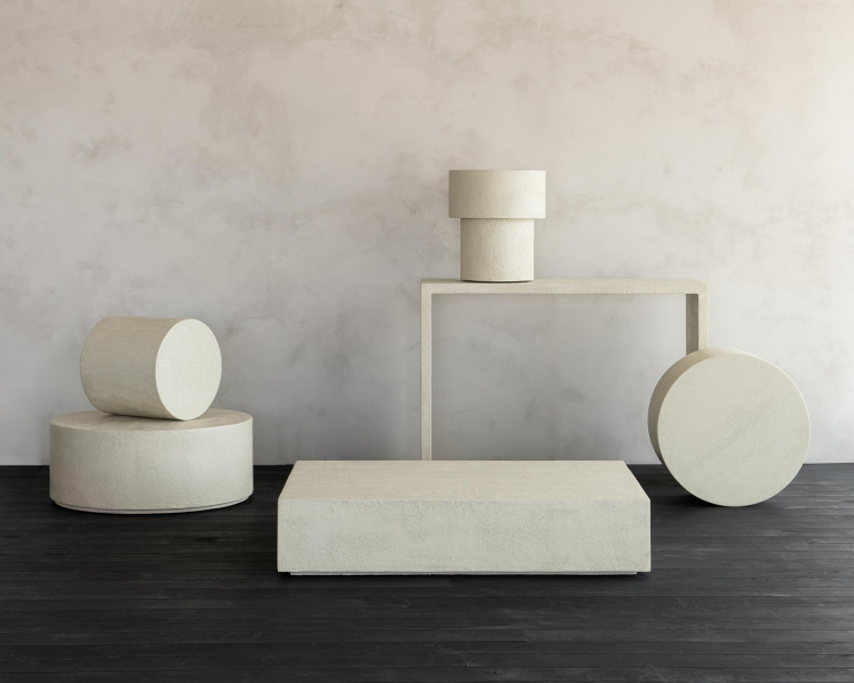 Ethnicraft Elements sidetable 120x40 Off-White