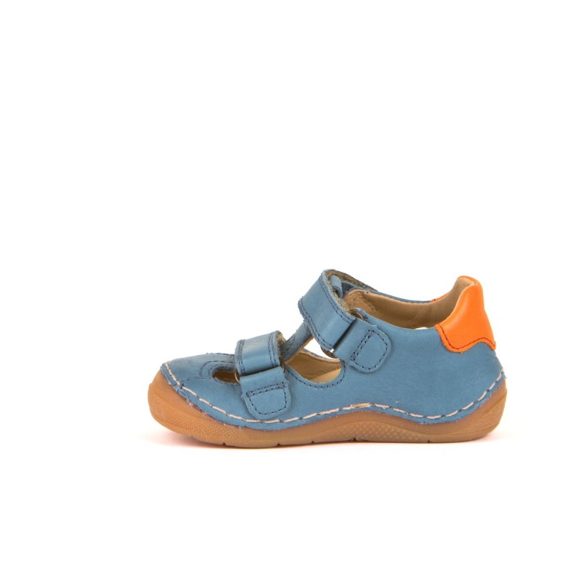 Froddo Froddo Amplio Paix sandales deux scratchs jeans-mandarine