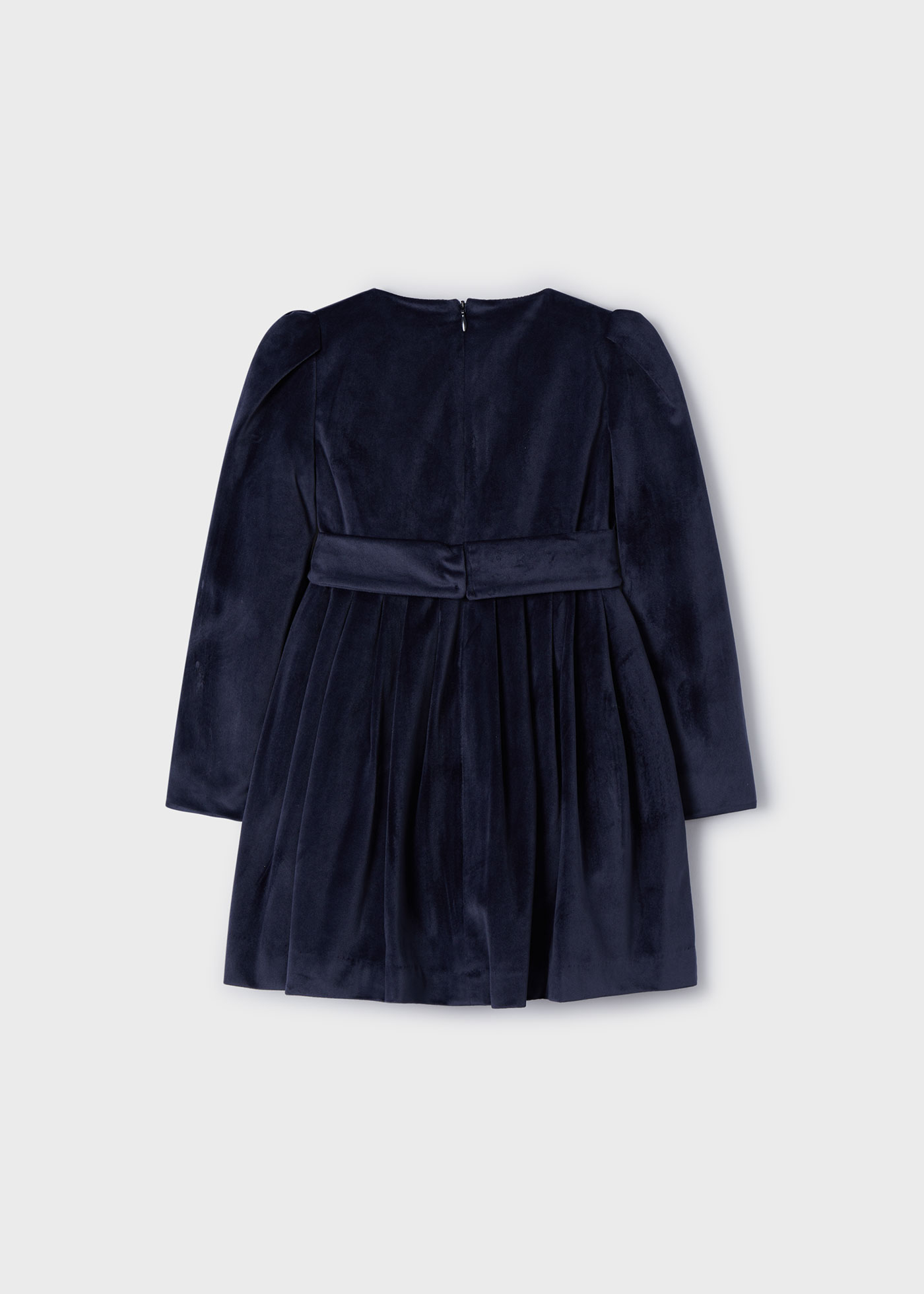 Vestido de veludo para meninas