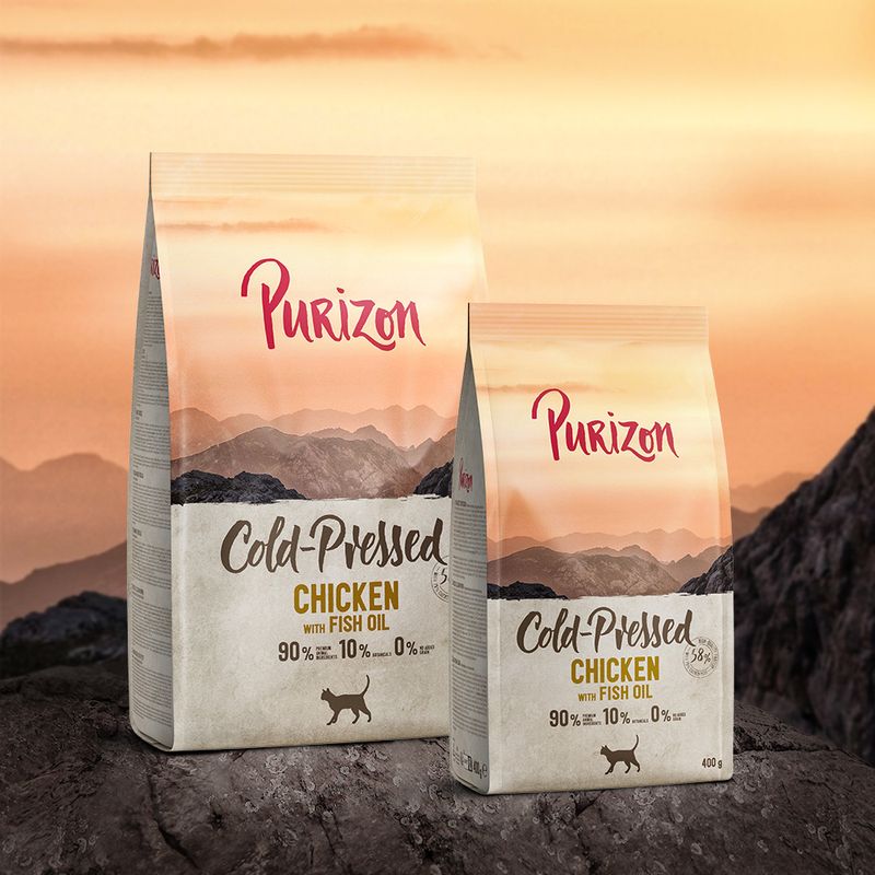 Purizon Coldpressed poulet, huile de poisson