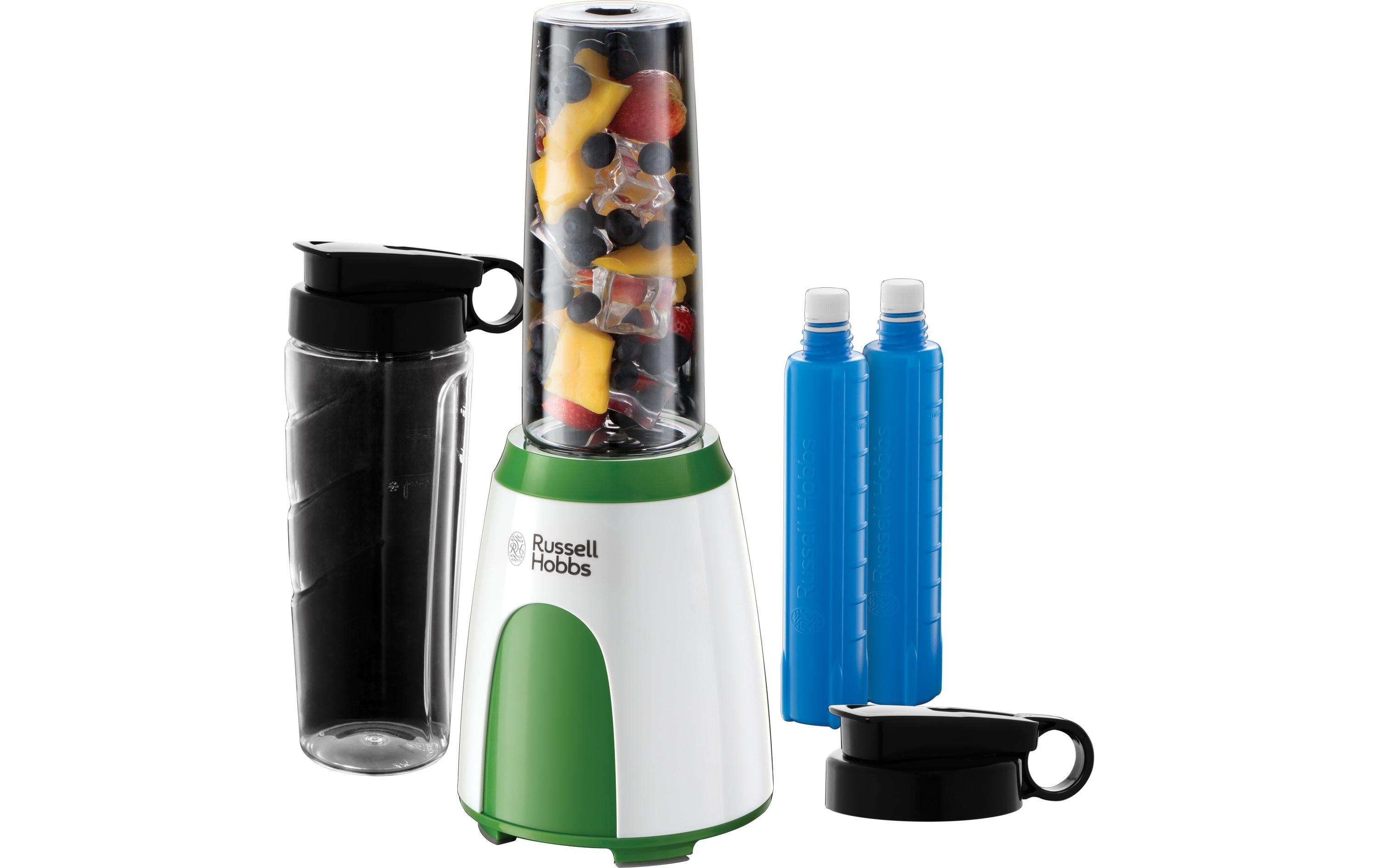 Smoothie Maker Explore Maker Mix & Go Cool Grün/WeissMultifunktionaler Nährstoffextraktor für Smoothies, Suppen und mehr