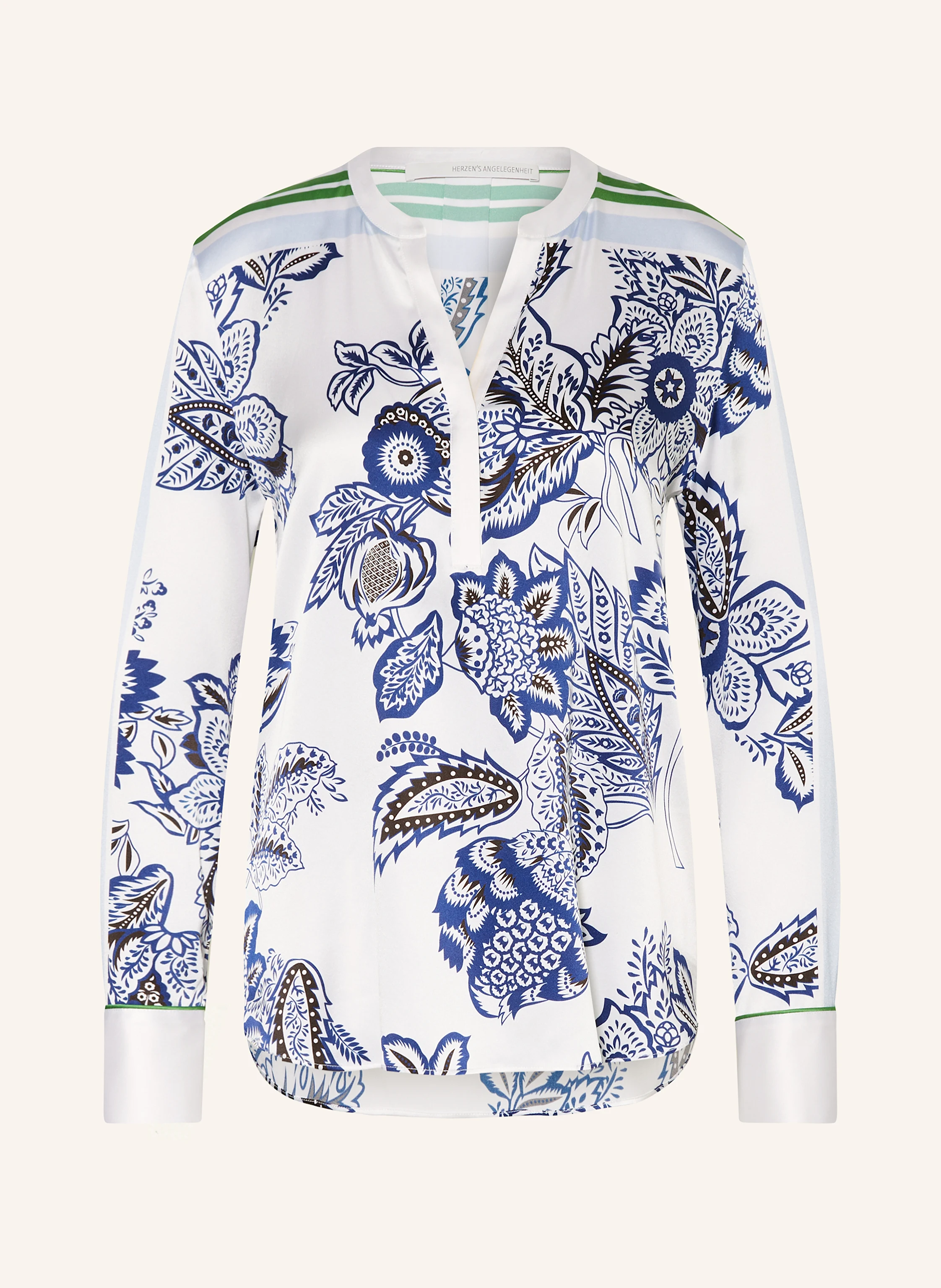 HERZEN'S ANGELEGENHEIT Blusenshirt aus Seide