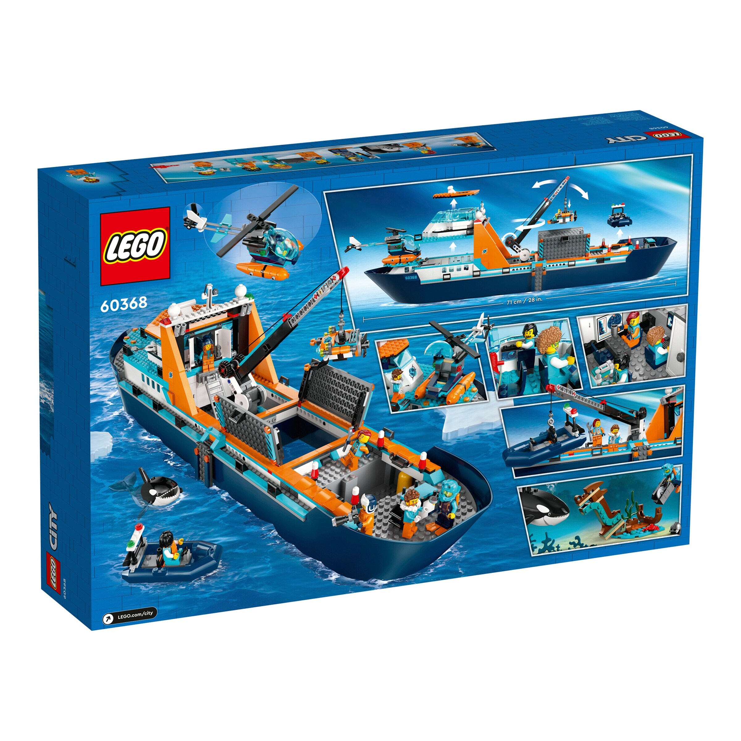 LEGO® - CITY 60368 Arktis-Forschungsschiff