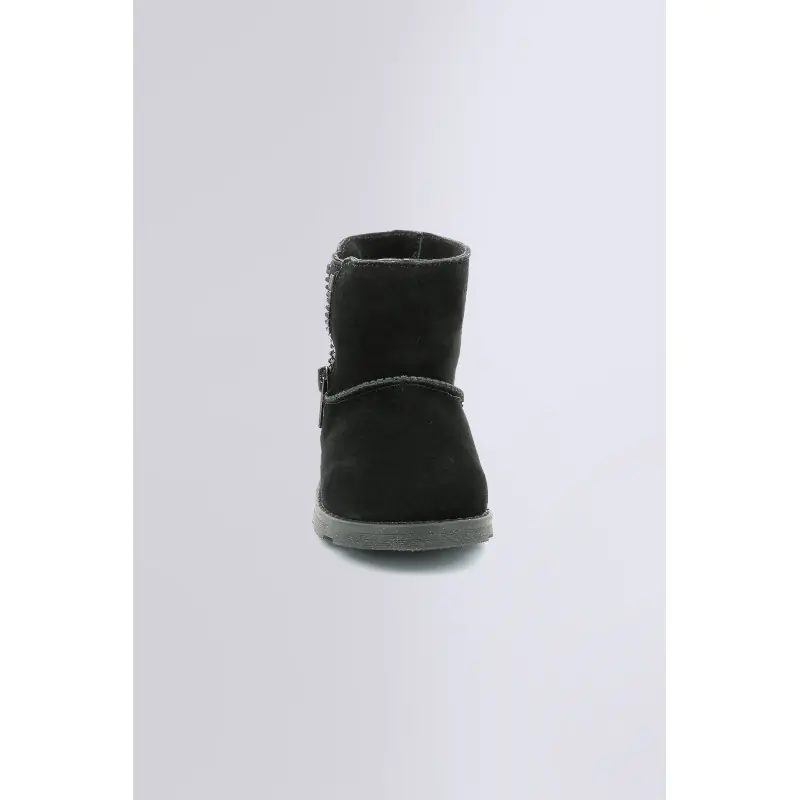ALDIZA NOIR BOOTS Cuir Fille