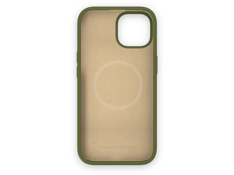 Ideal of Sweden Silicone iPhone 15 Khaki Silikon-Backcover für das Apple iPhone 15